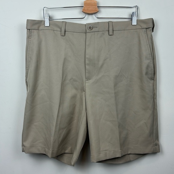 Cool 18 Other - Cool 18 Pro || Men's Golf Shorts; Size 38; Khaki Color; 100% Polyester